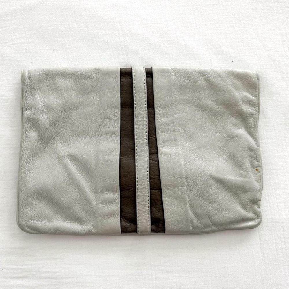 Vintage Marc Jacobs Leather Foldover Clutch - Picture 4 of 8